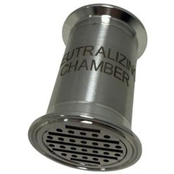 Alternative view of 2" Neutralizing Chamber with Copper Spiral Packing