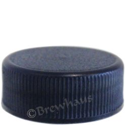 Cap- Black, 28mm- Short, 12/pk