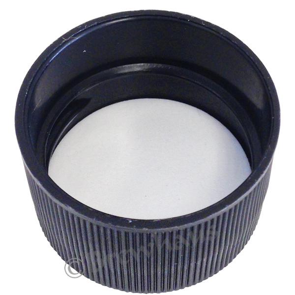 Cap- Black, 28mm- Tall, 12/pk - Image 3